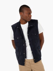 BARBOUR - Casual Corbridge vest navy