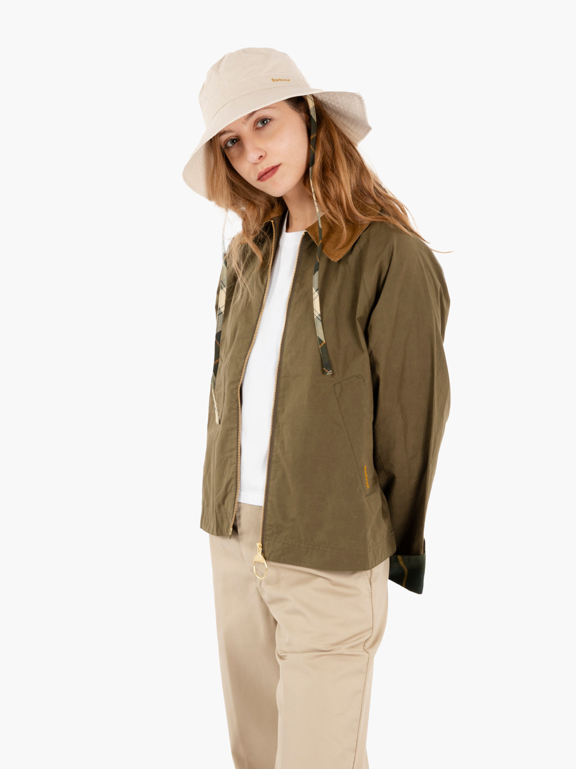 Catlin showerproof jacket dusty green