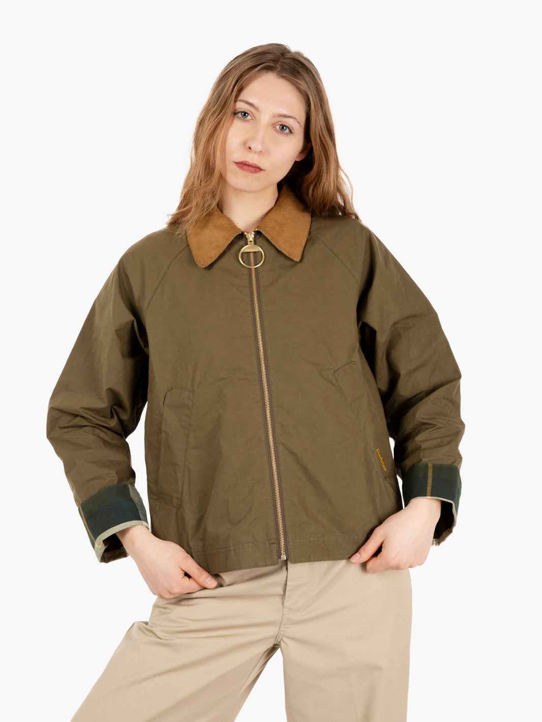 Catlin showerproof jacket dusty green