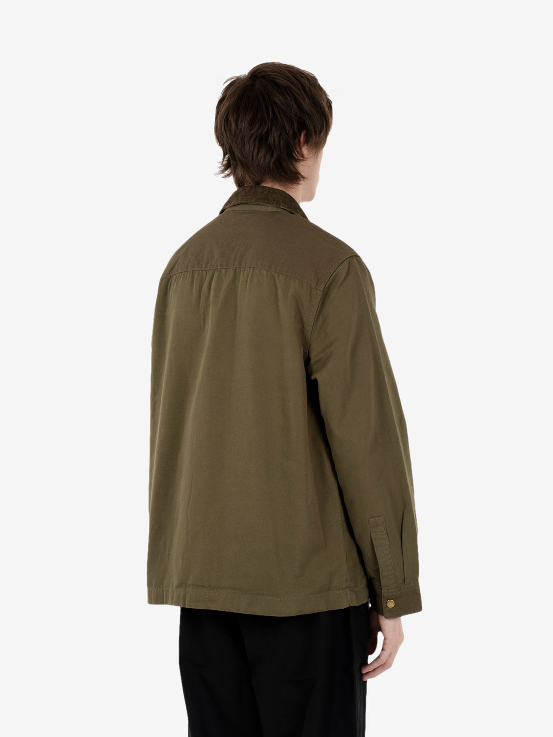 Declan Overshirt patch ivy green