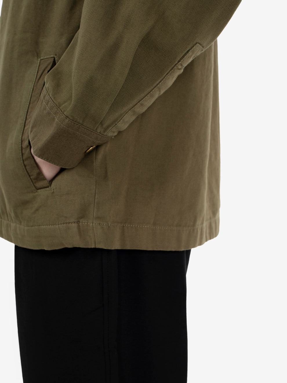 Declan Overshirt patch ivy green