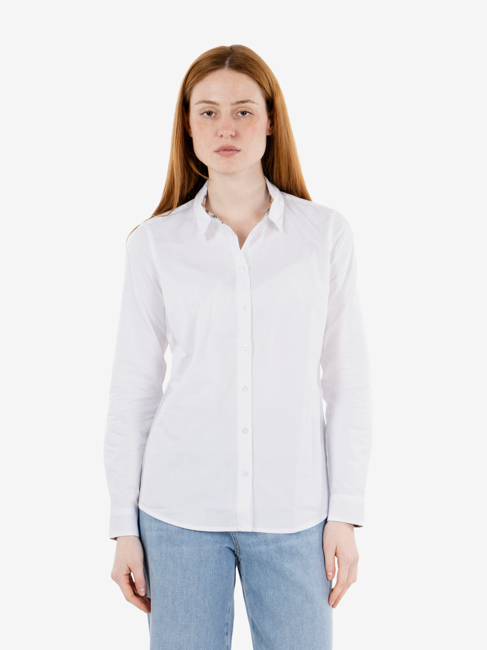 Derwent shirt white / hessian tartan