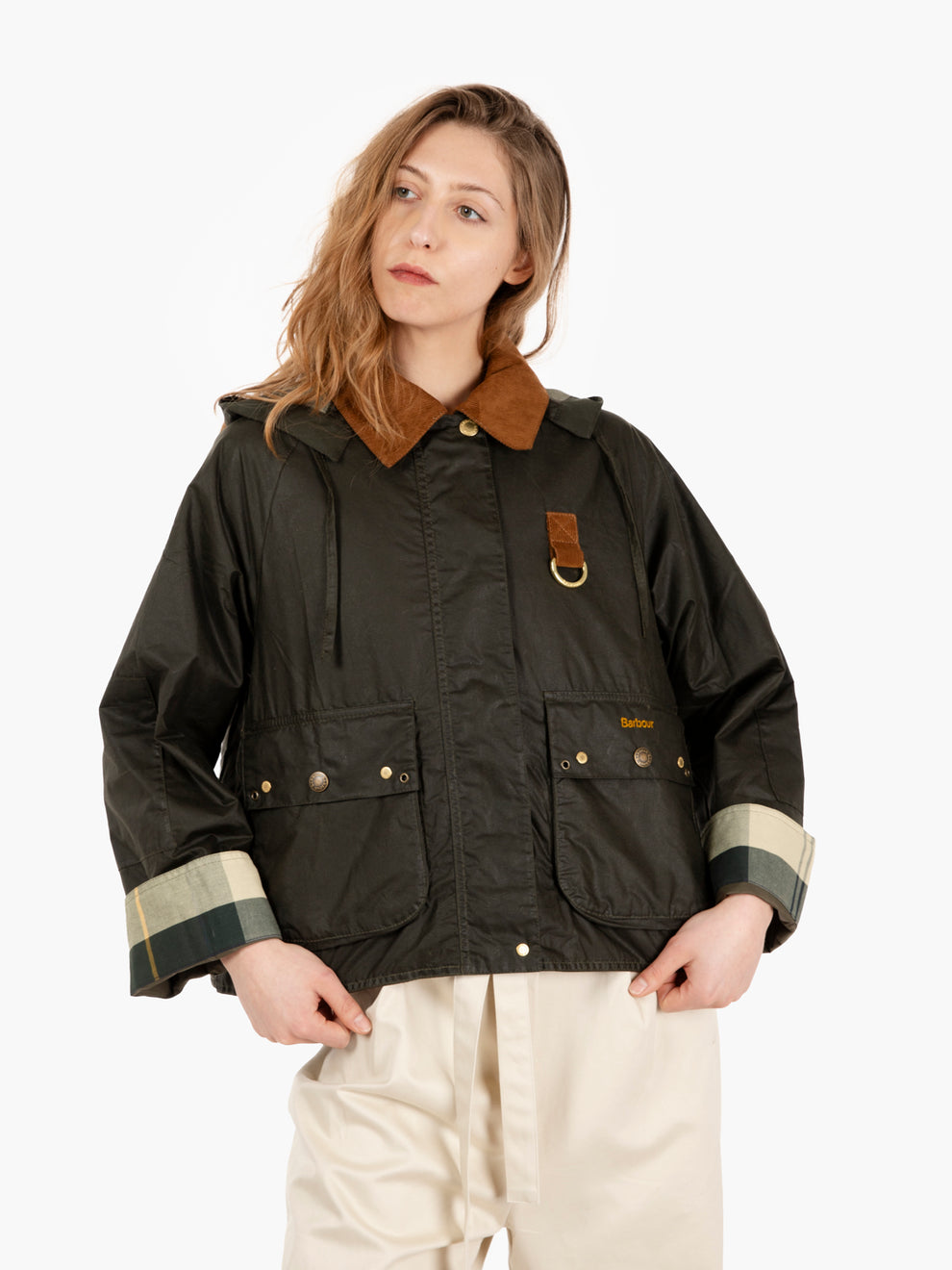 Erma wax jacket olive