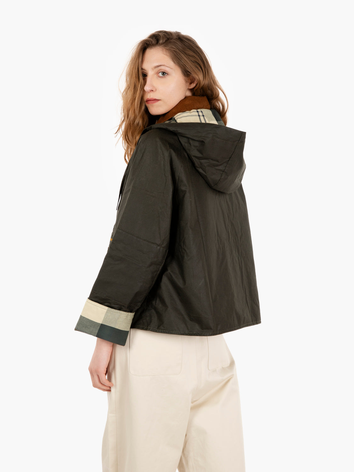 Erma wax jacket olive