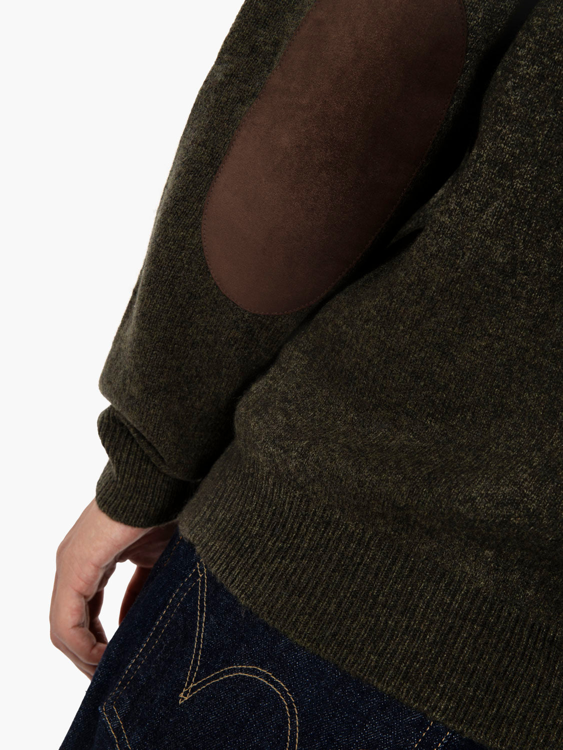 Essential patch zip through seaweed