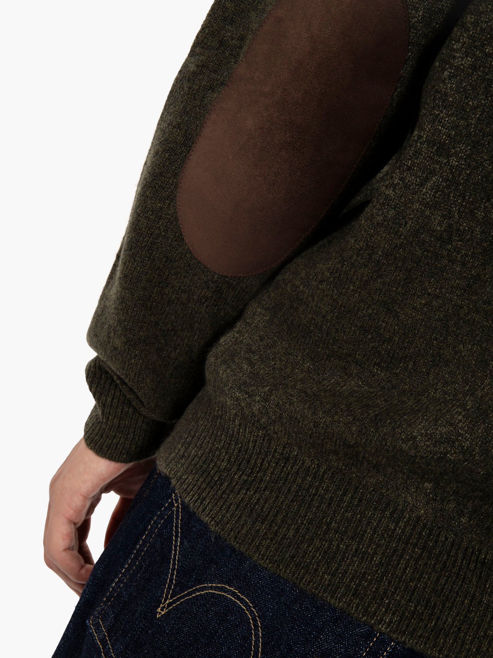 Essential patch zip through seaweed