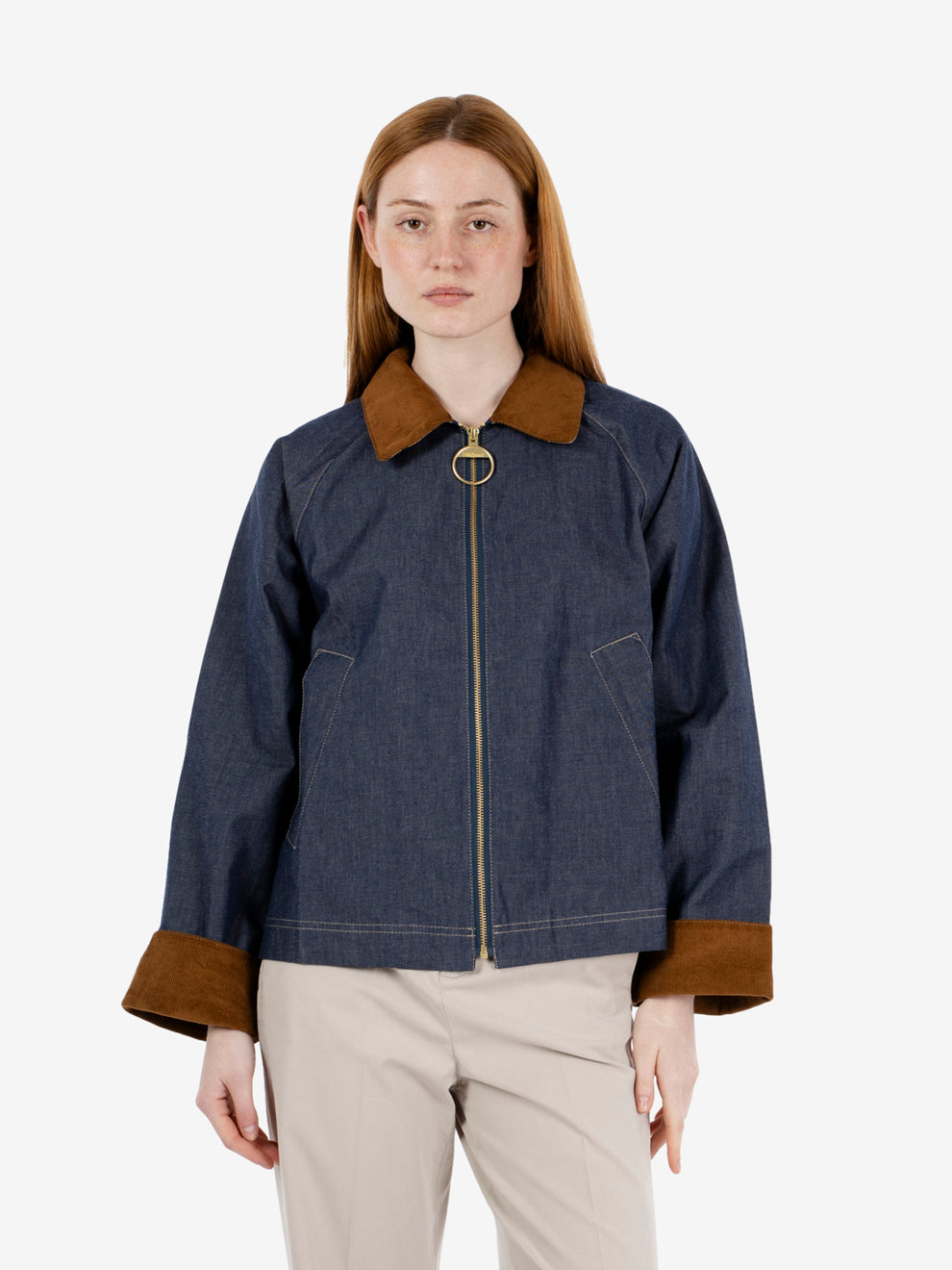 Freckleton jacket indigo