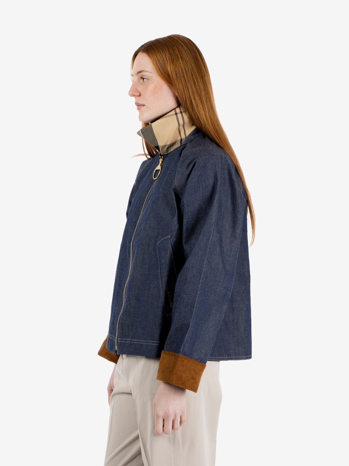 Freckleton jacket indigo