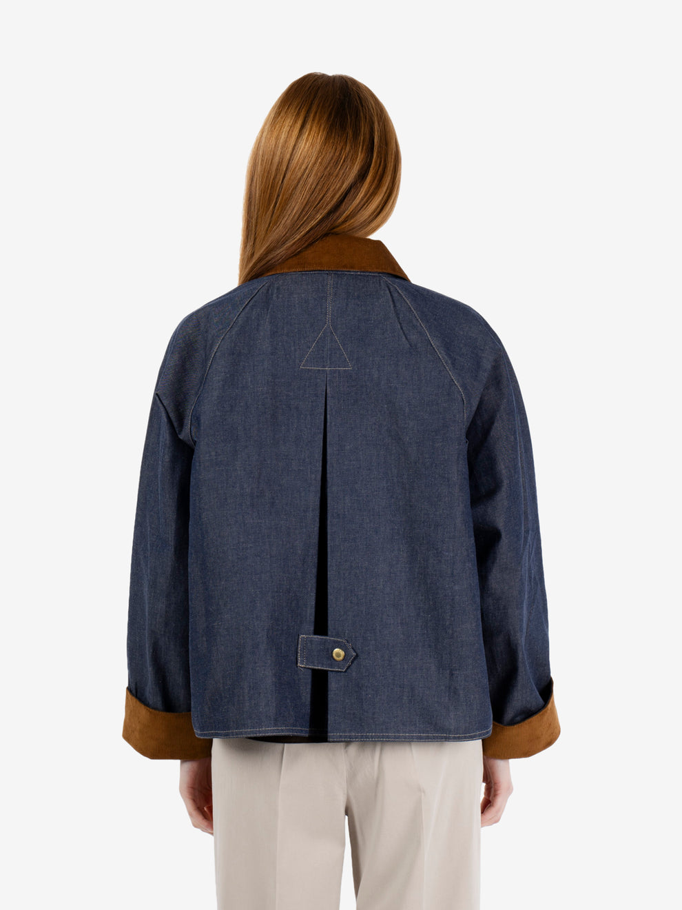 Freckleton jacket indigo