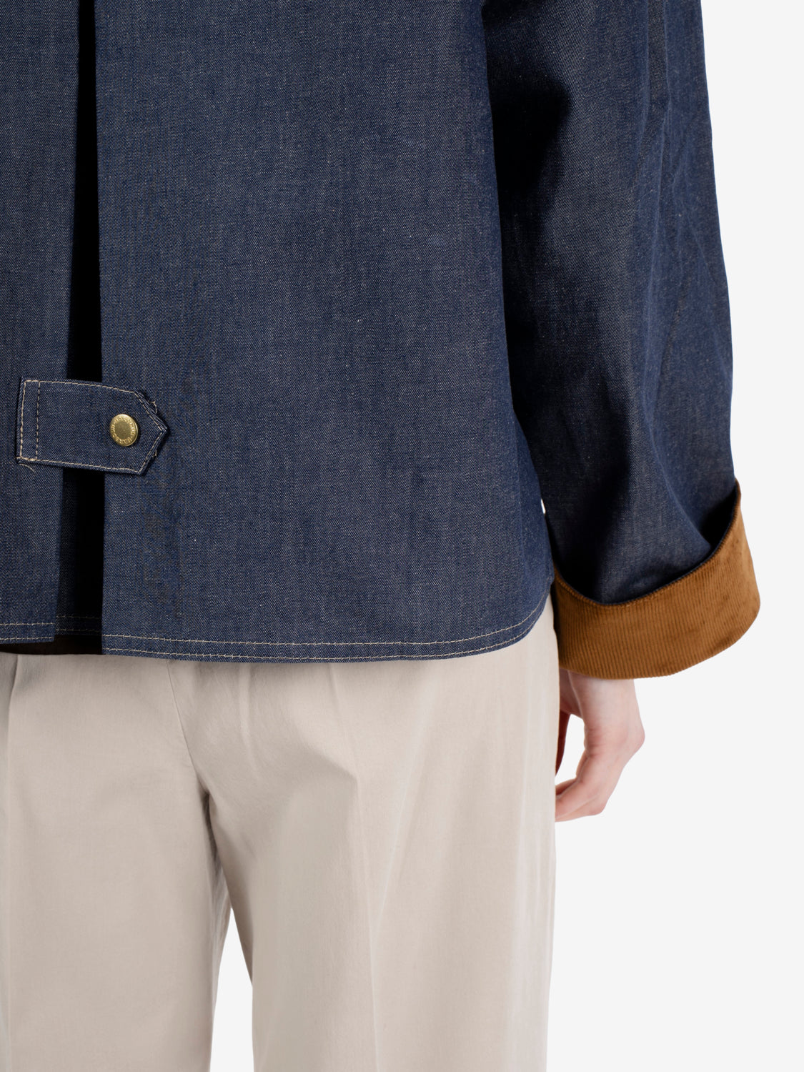 Freckleton jacket indigo