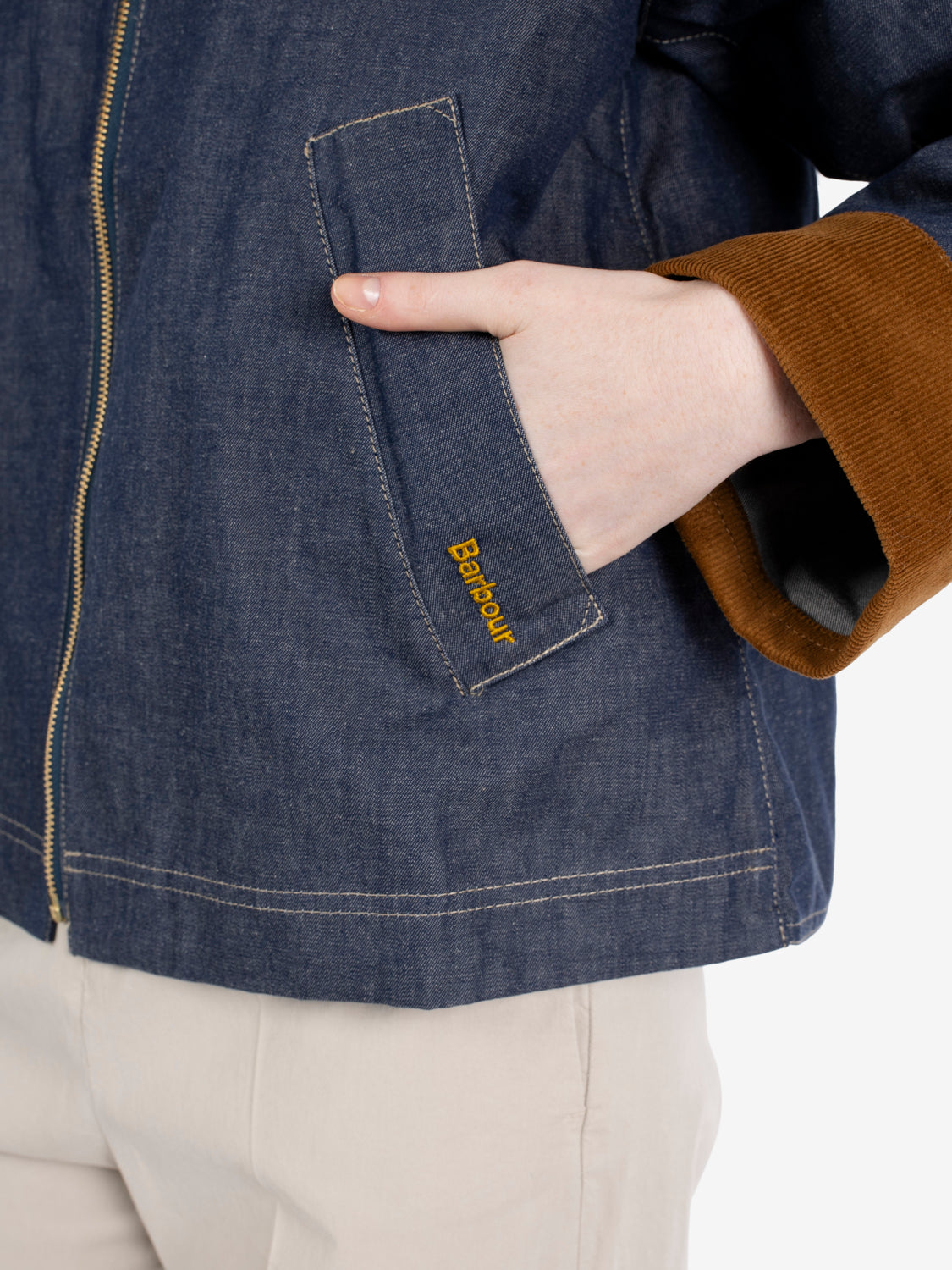 Freckleton jacket indigo