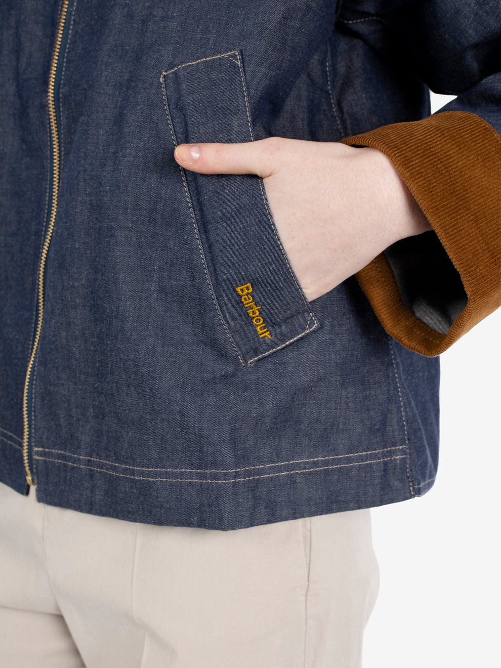 Freckleton jacket indigo