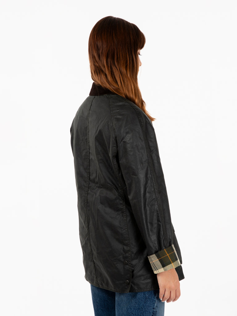 Barbour beadnell black best sale