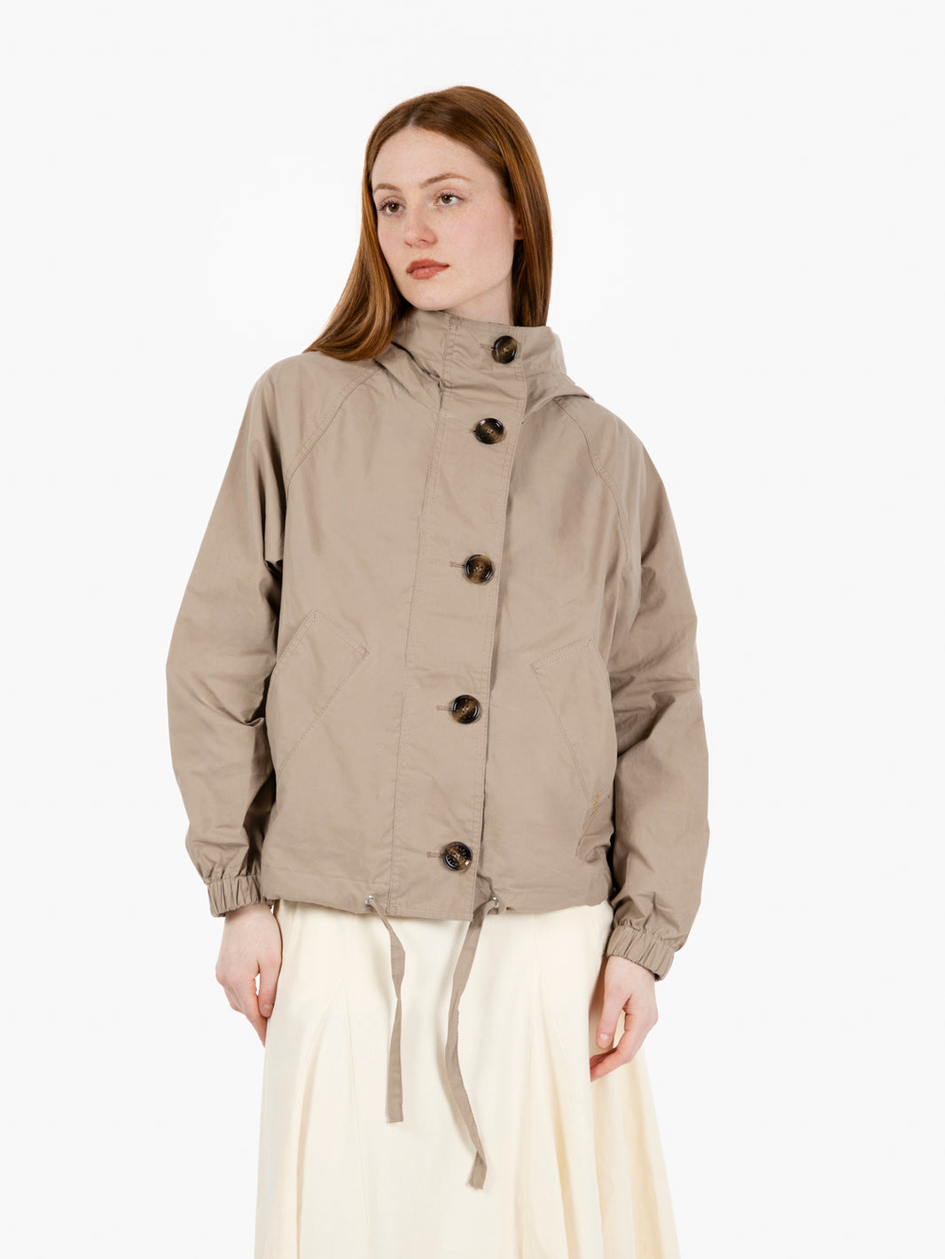 Giacca Bhodi showerproof dirty khaki