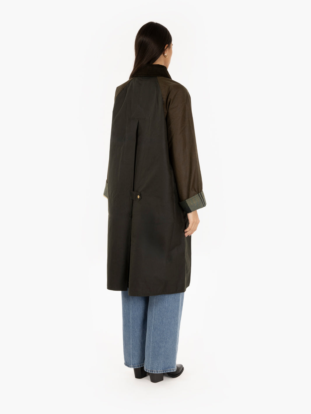 Giacca Evette Wax verde