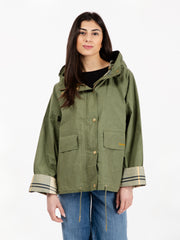 BARBOUR - Giacca Nith Showerproof army green ancient