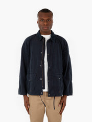 BARBOUR - Giacca utility casual Chore navy