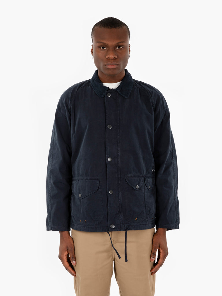 BARBOUR - Giacca utility casual Chore navy