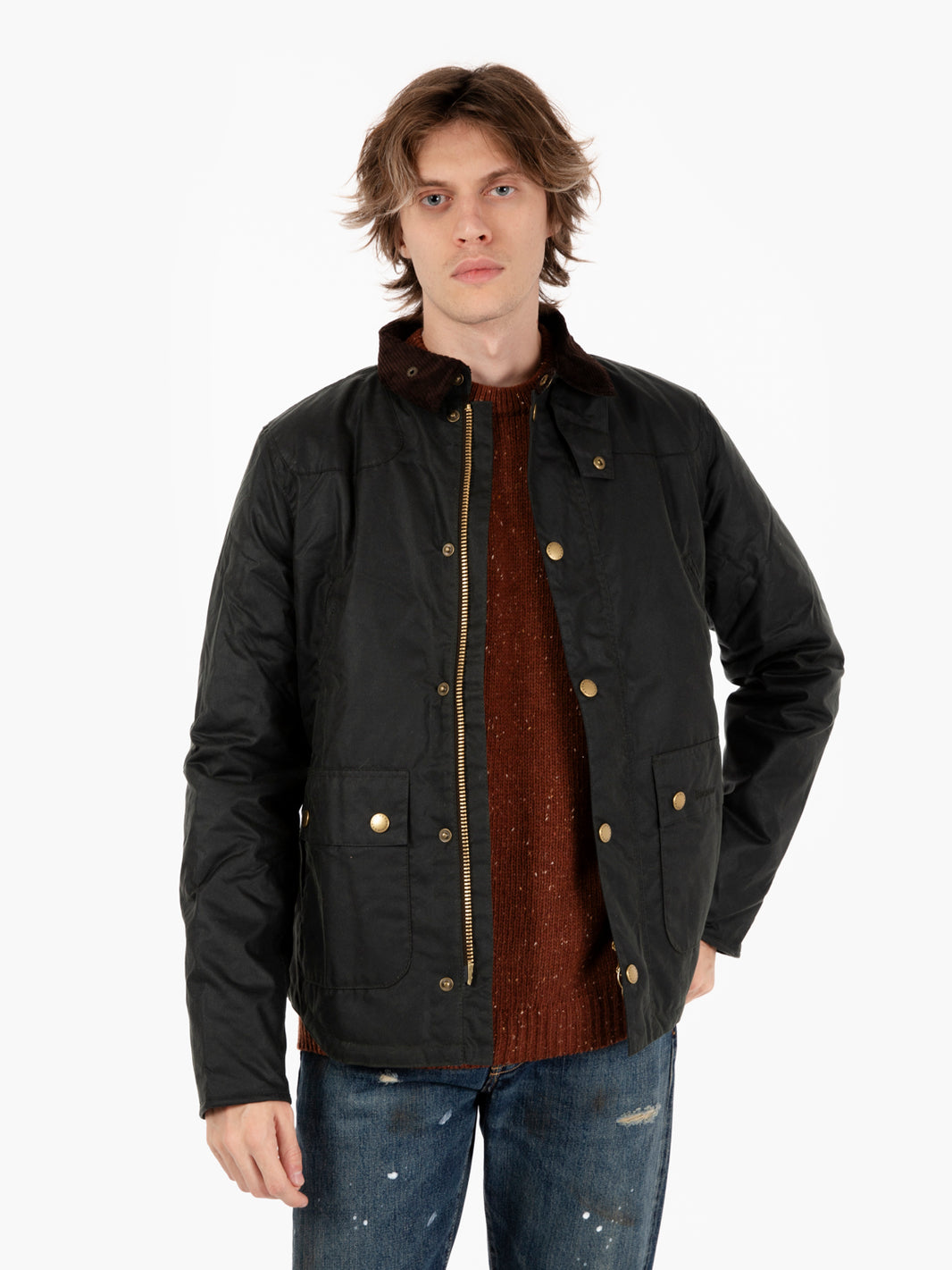 Wax Reelin Jacket Dark Green
