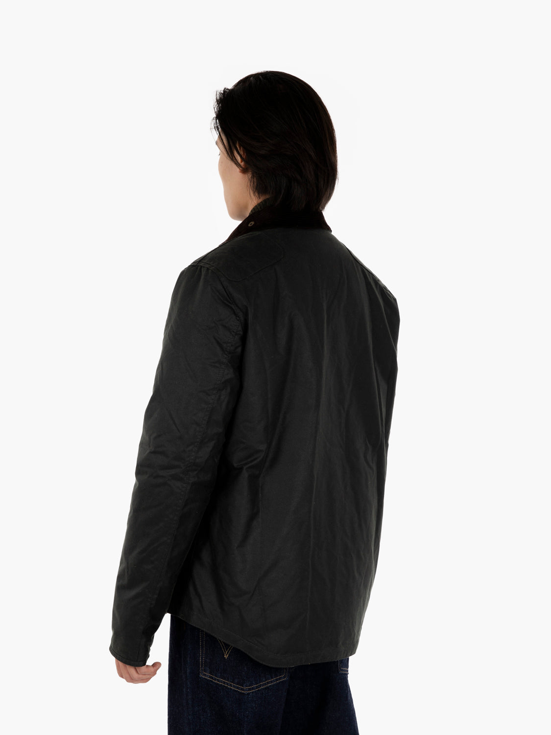 Giacca Wax Reelin verde scuro