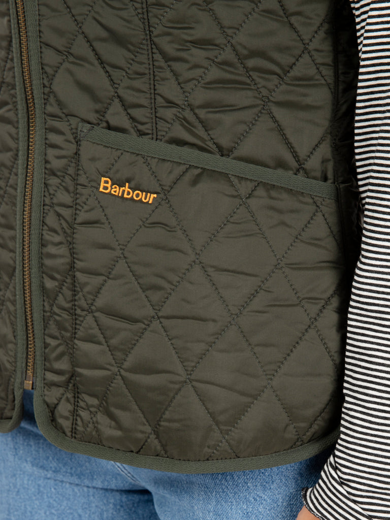 BARBOUR - Gilet Fleece Betty Liner olive