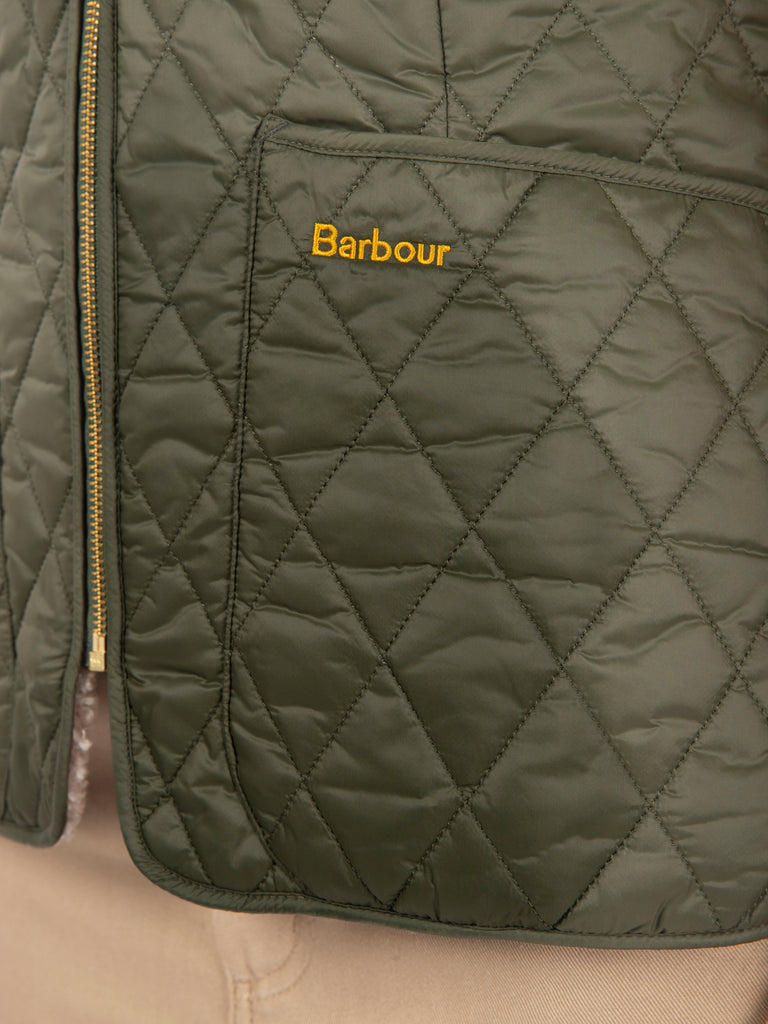 BARBOUR - Gilet markenfield liner olive / natural