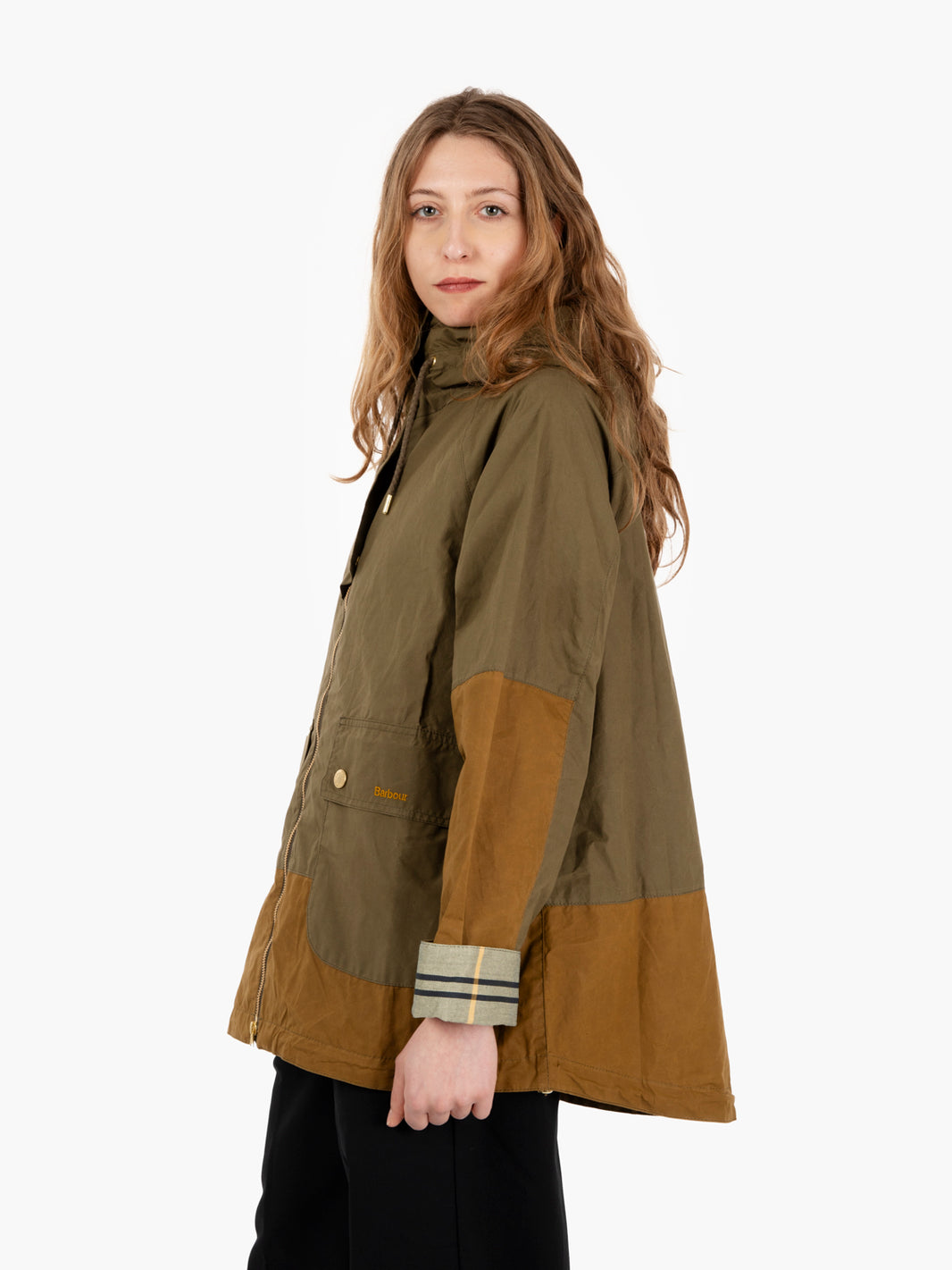 Hayley Showerproof Jacket Dusky Green