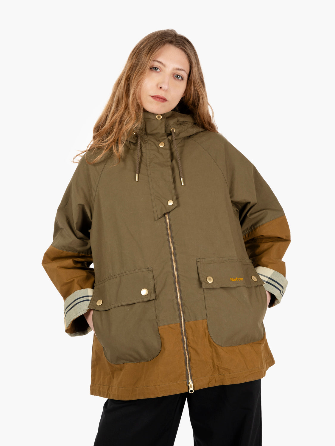 Hayley Showerproof Jacket Dusky Green