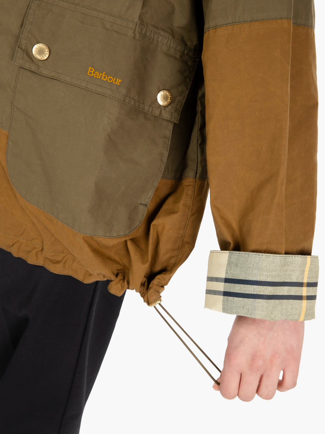 Hayley Showerproof Jacket Dusky Green