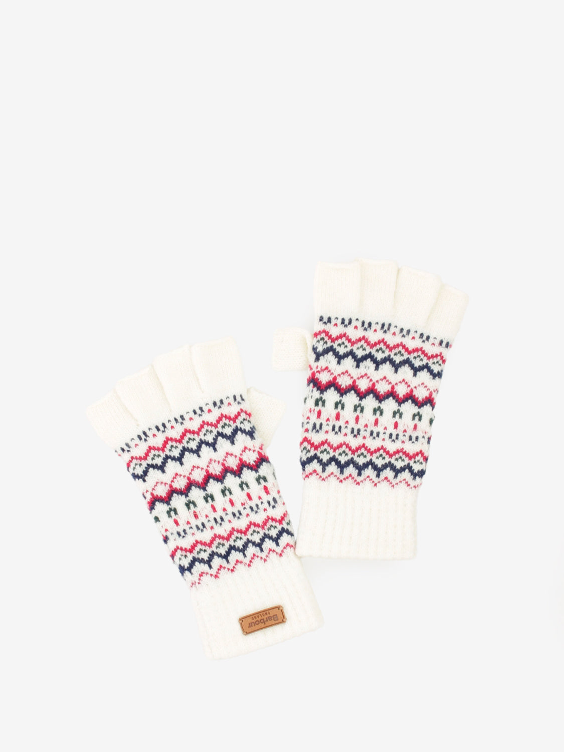 Holly Beanie Gloves gift set antique white