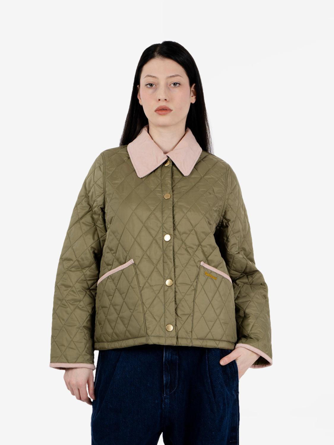Icons Cropped Liddesdale quilted jacket
