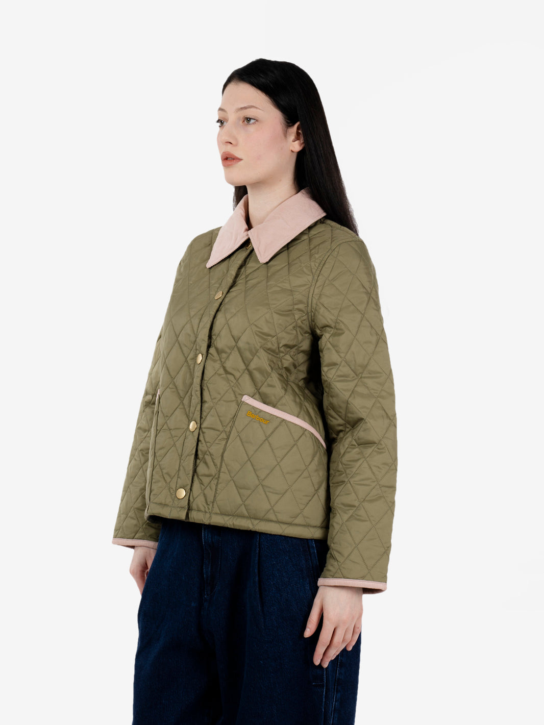 Icons Cropped Liddesdale quilted jacket