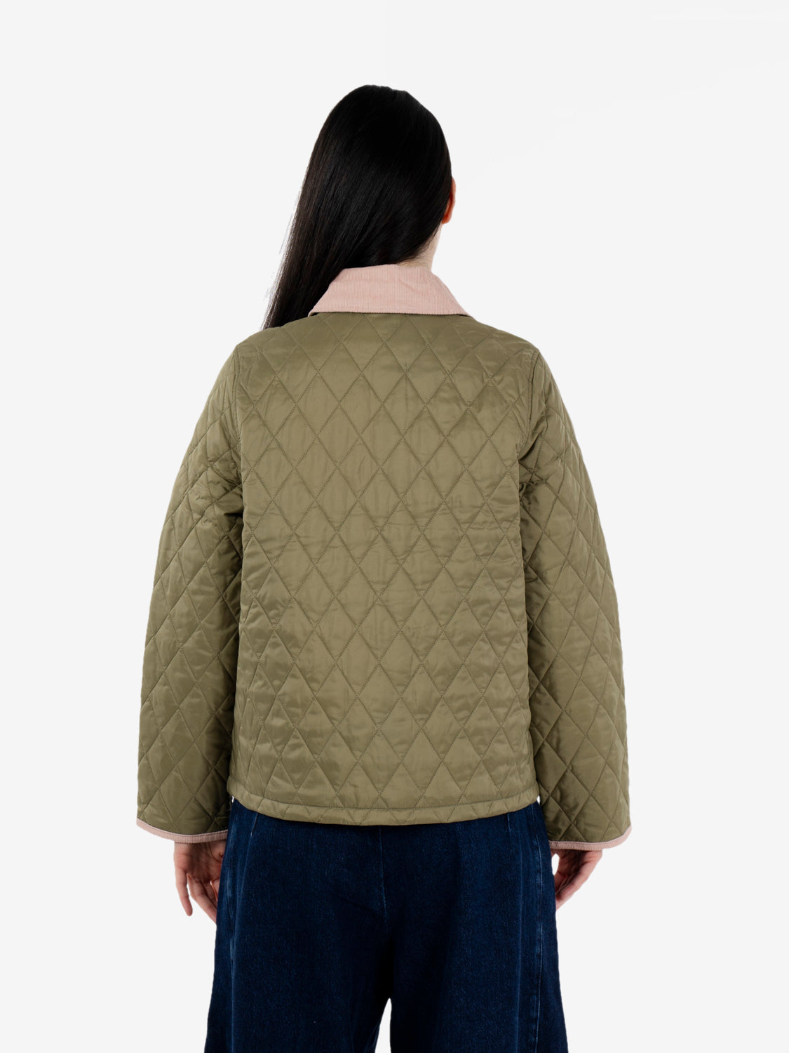 Icons Cropped Liddesdale quilted jacket