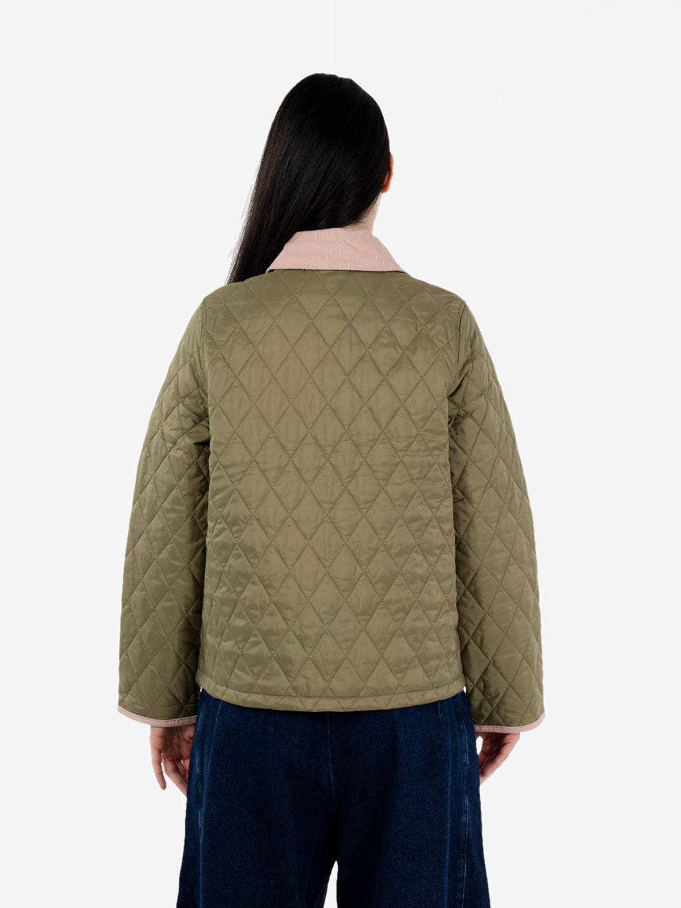 Icons Cropped Liddesdale quilted jacket