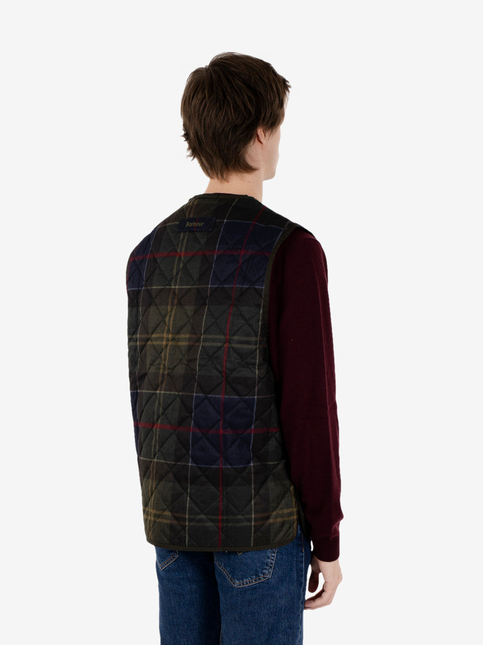 Icons Tartan Quilted Liner Classic tartan olive