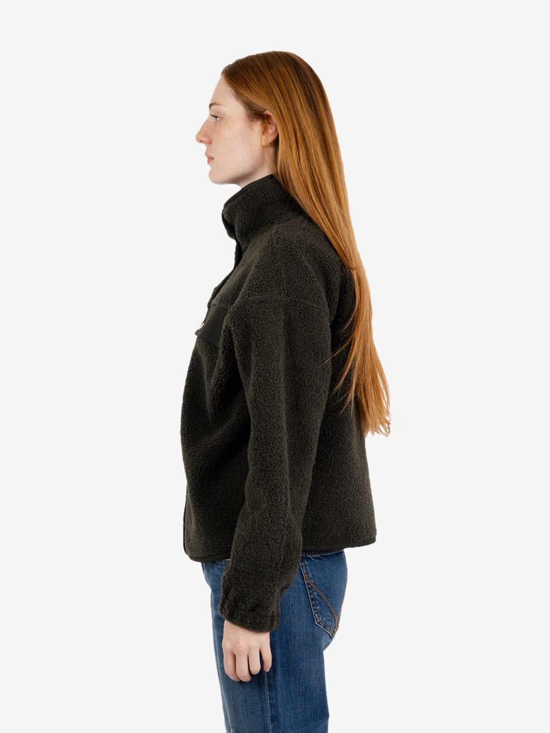 Mabel Fleece olive