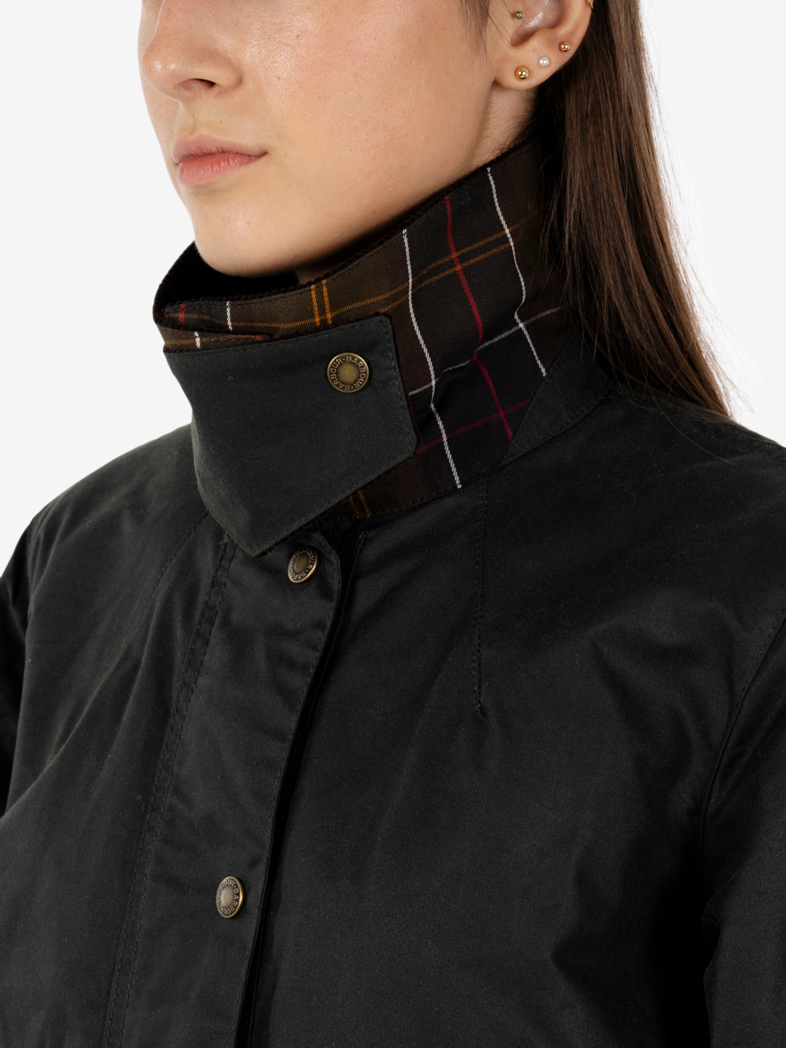 Modern Border Wax jacket sage