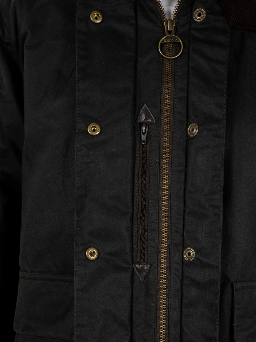 Modern Border Wax jacket sage