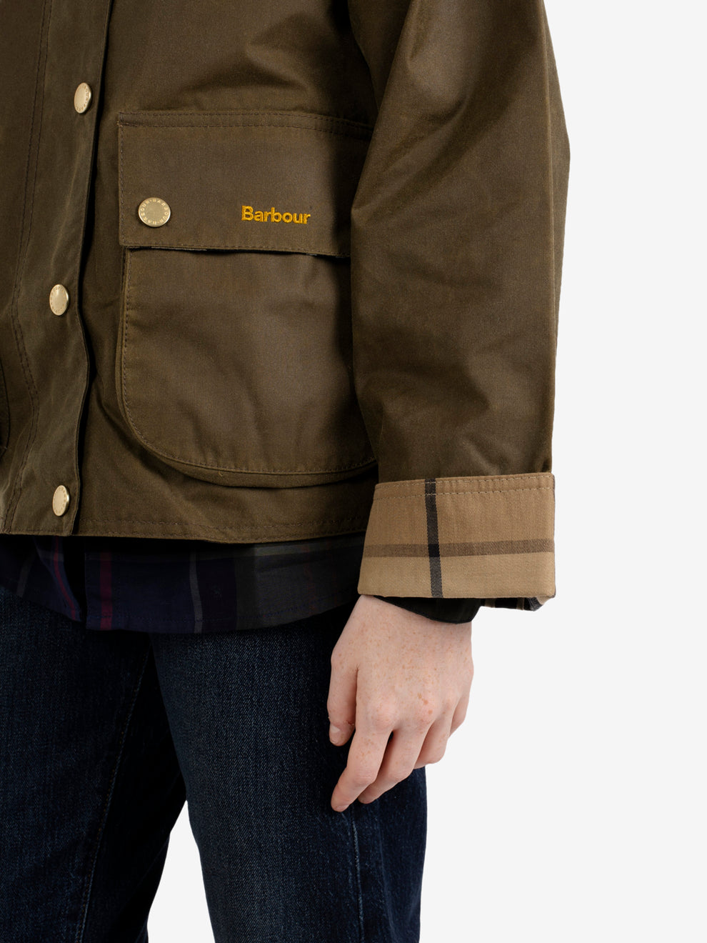 Modern Spey Wax green jacket