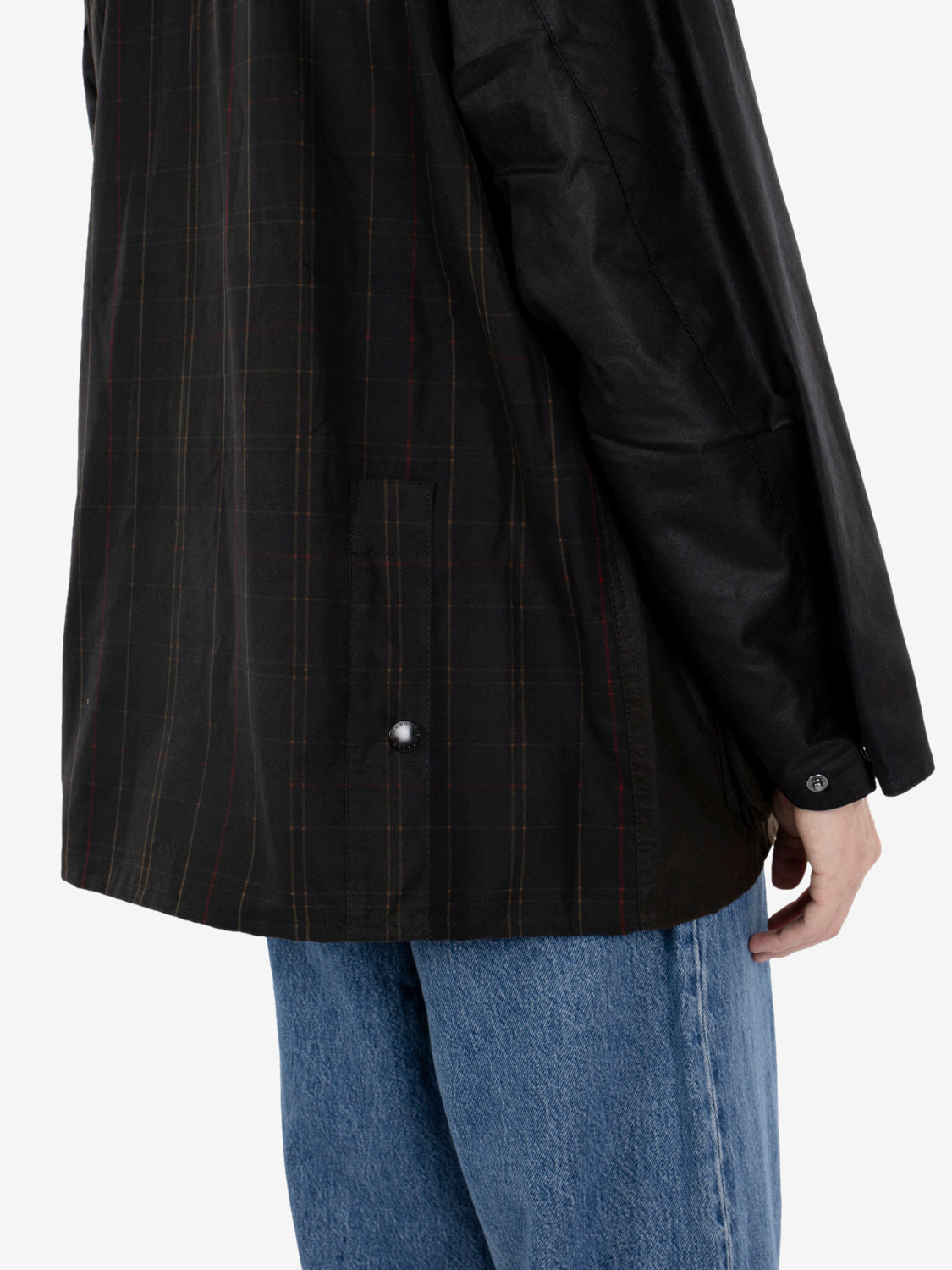 Patchwork OS Bedale Wax jacket