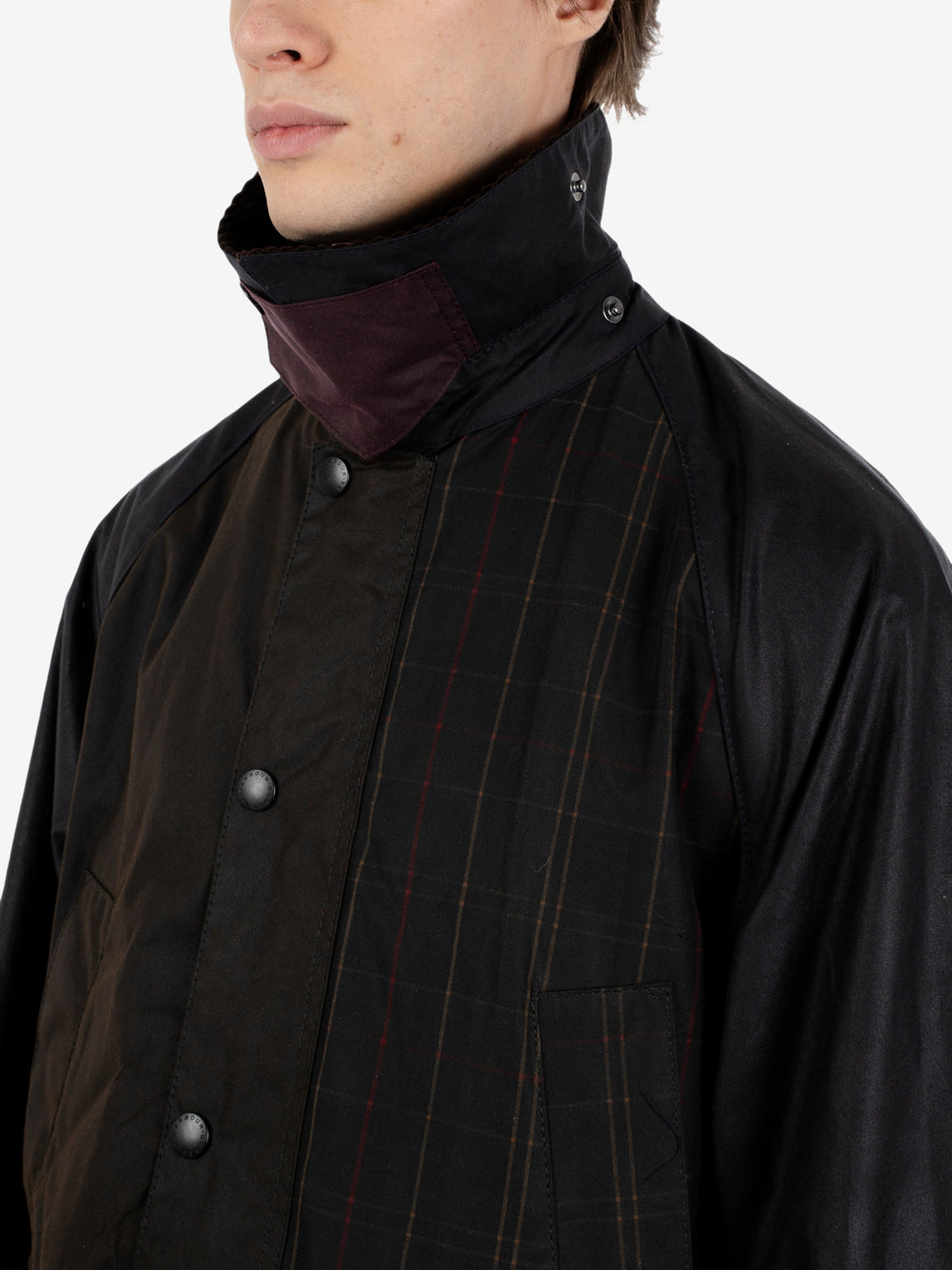 Patchwork OS Bedale Wax jacket