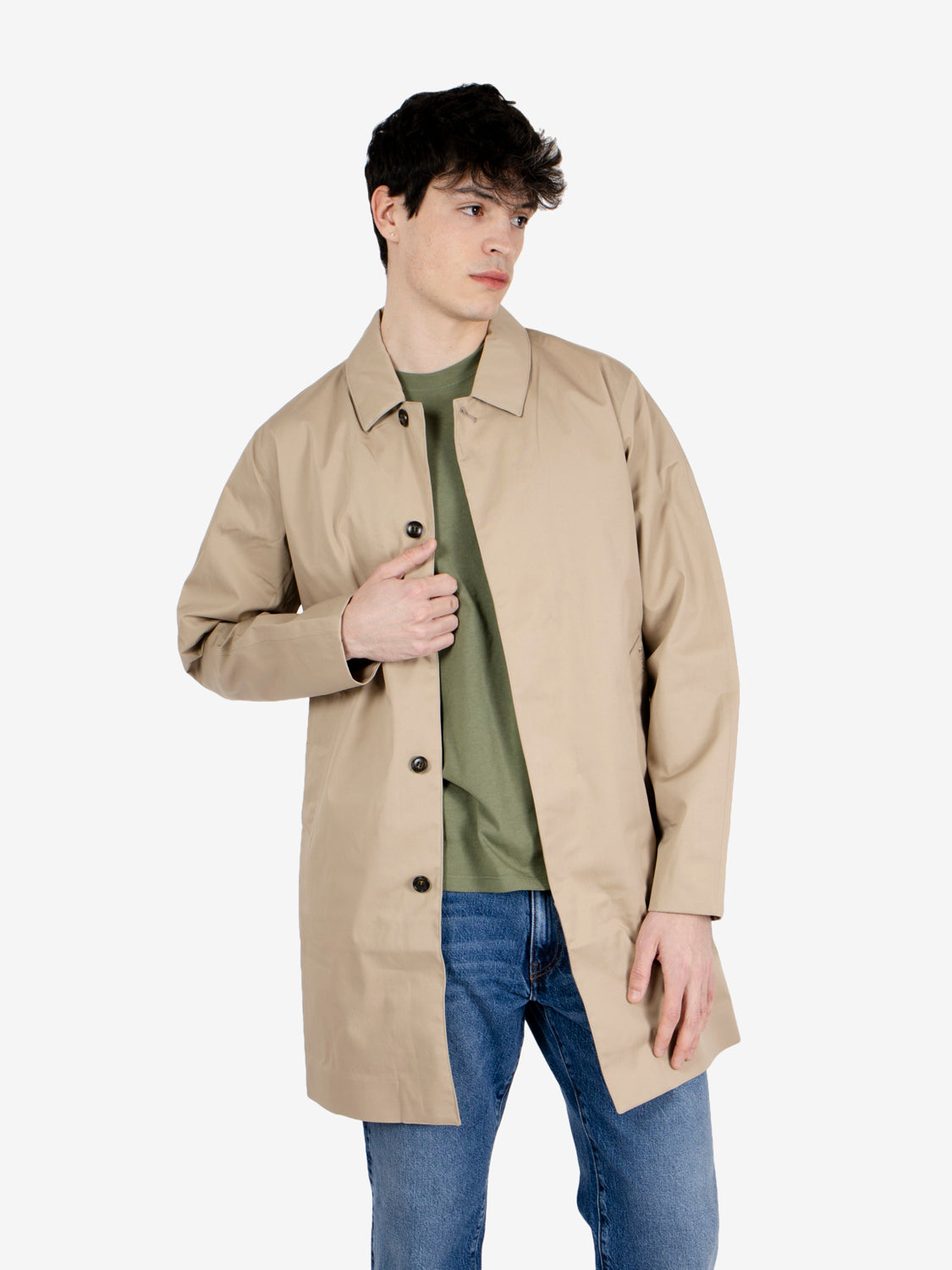 Roking Waterproof jacket Washed Stone / Highland Loch