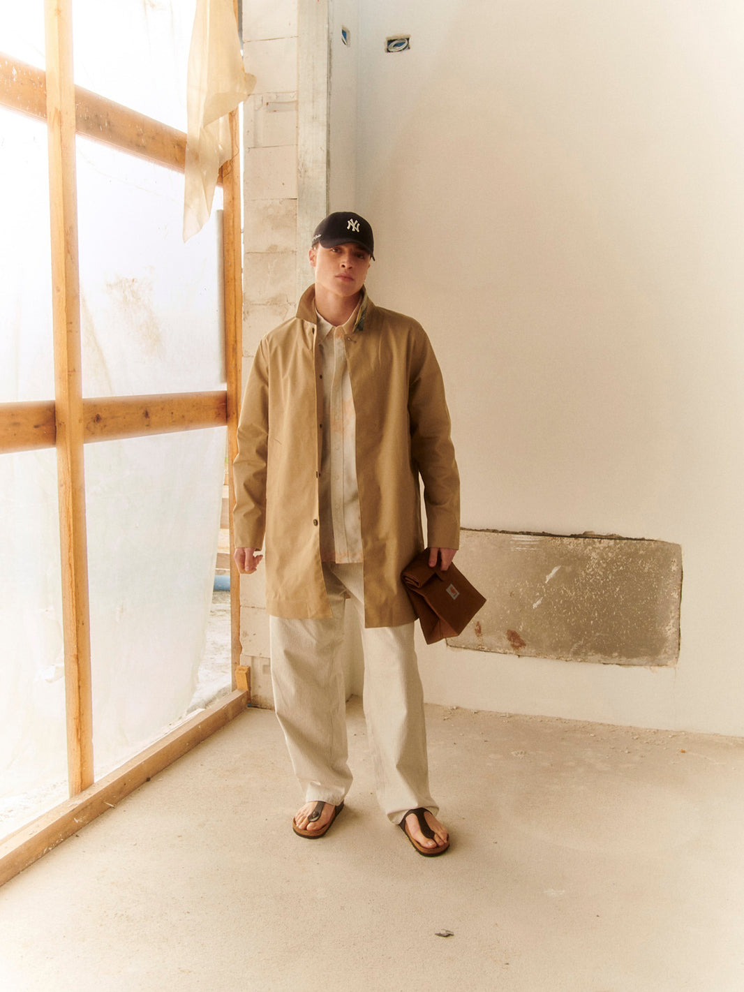 Roking Waterproof jacket Washed Stone / Highland Loch