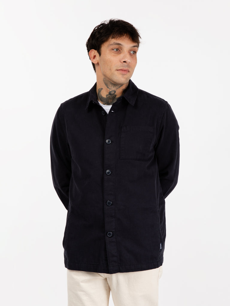 BARBOUR - Sovracamicia washed navy