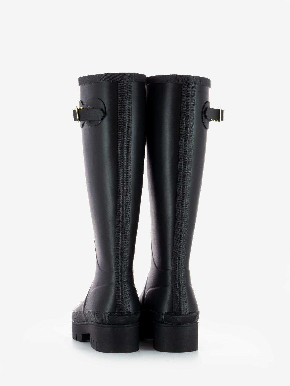 Snowdon tall welly boot in black