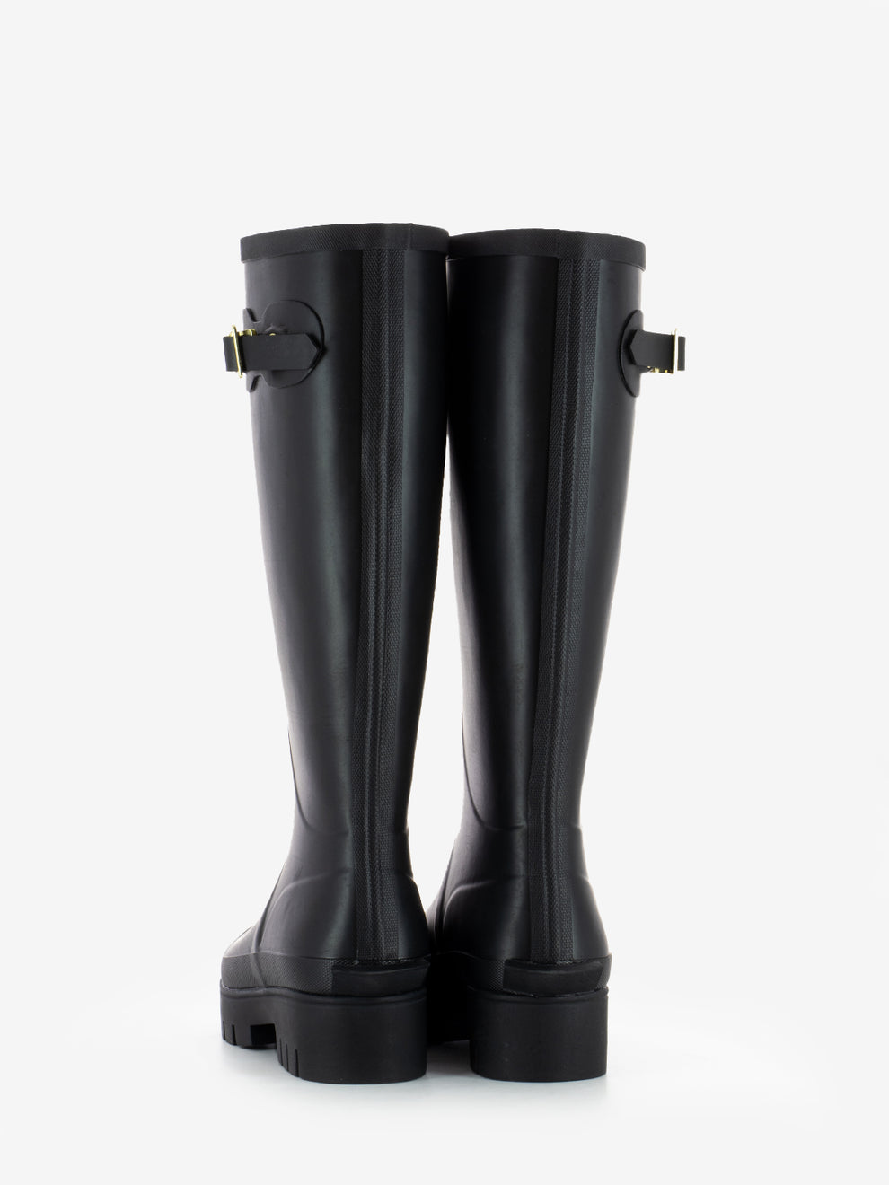 Snowdon tall welly boot in black