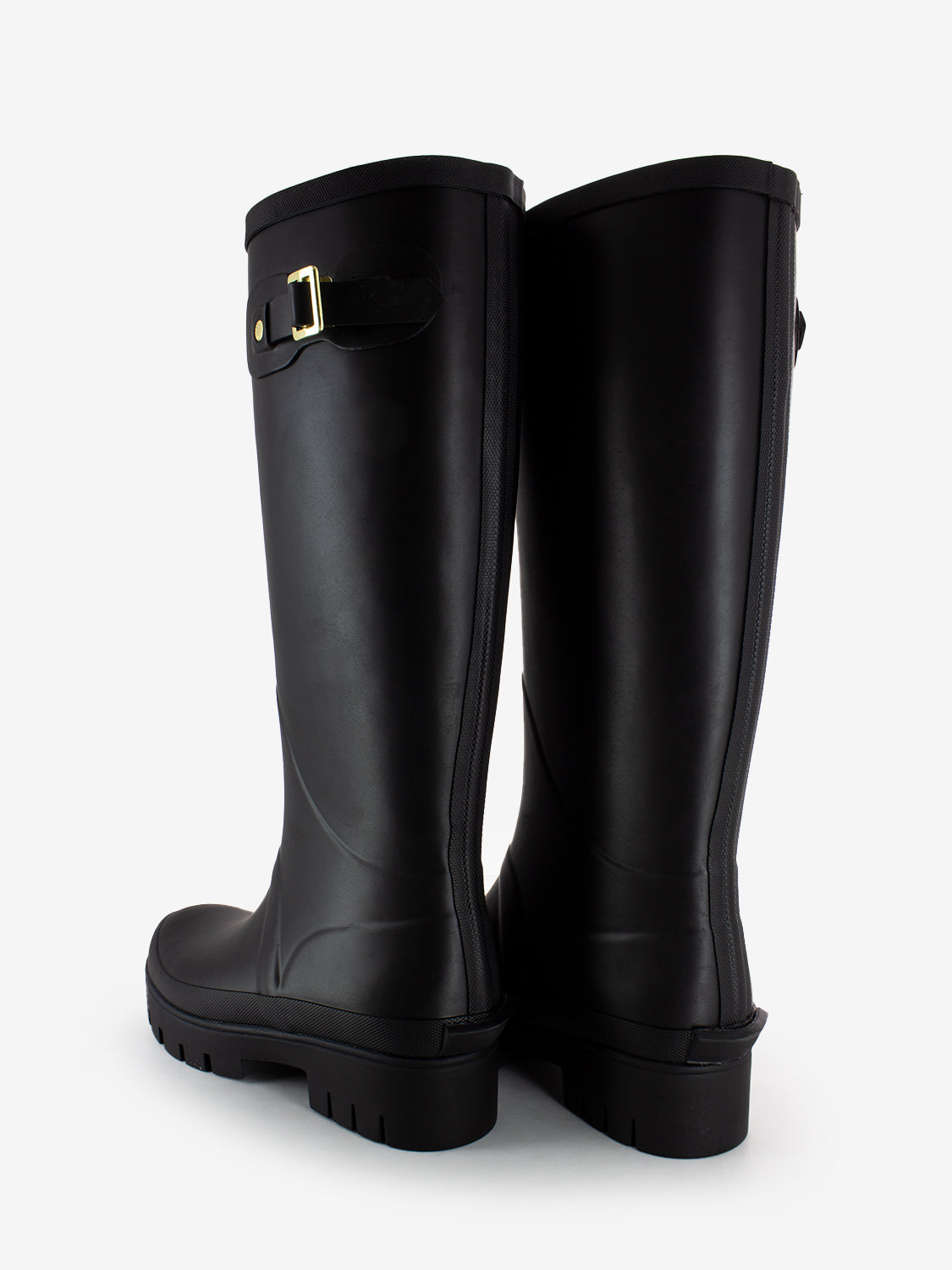 Snowdon tall welly boot in black