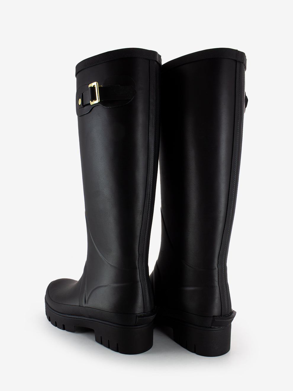 Snowdon tall welly boot in black