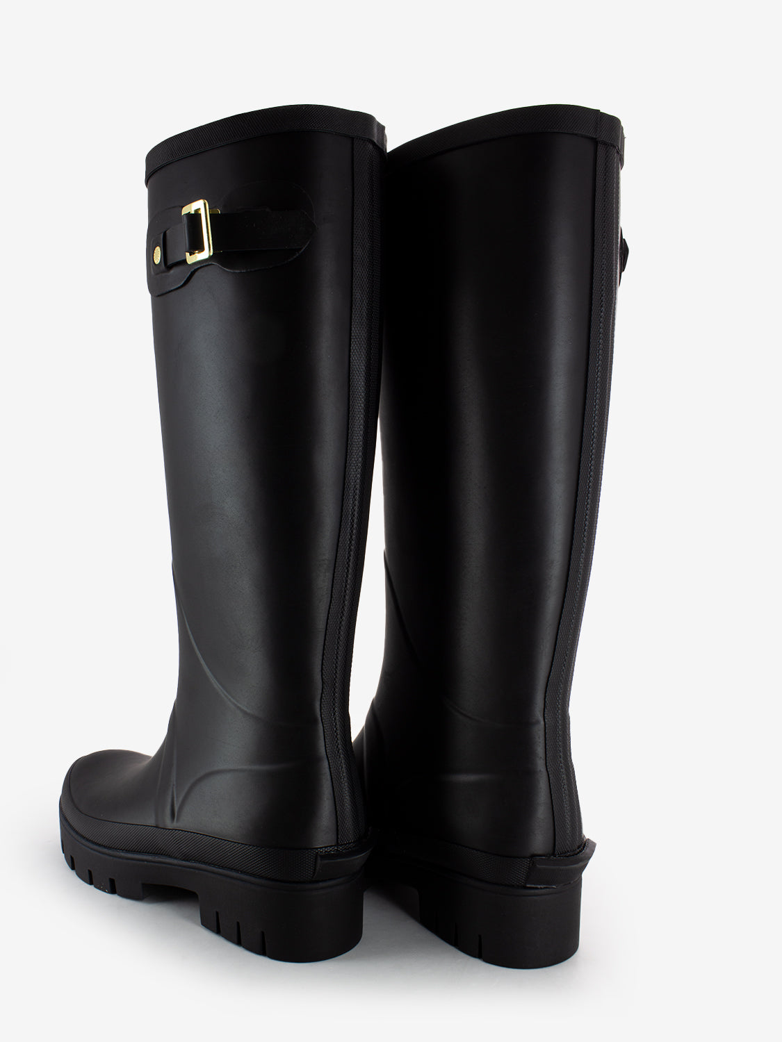 Snowdon tall welly boot in black