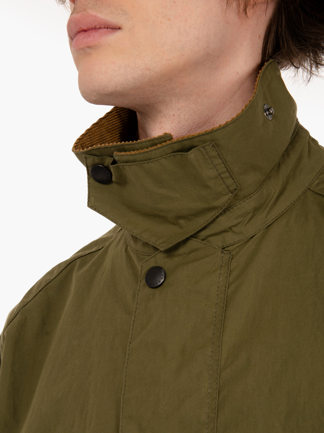 Transport casual jacket dusky green